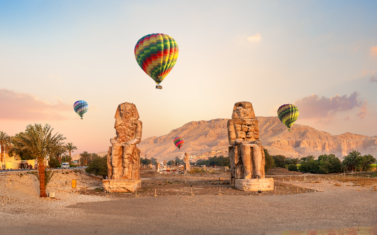 Montgolfière à Luxor