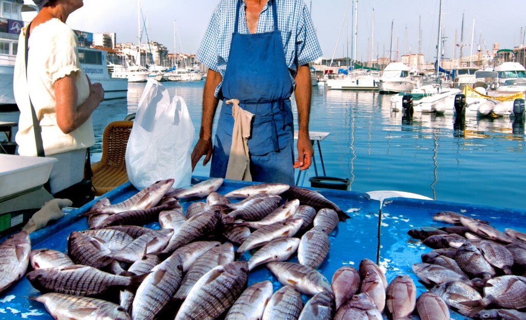 Marché aux poissons du Vieux-Port