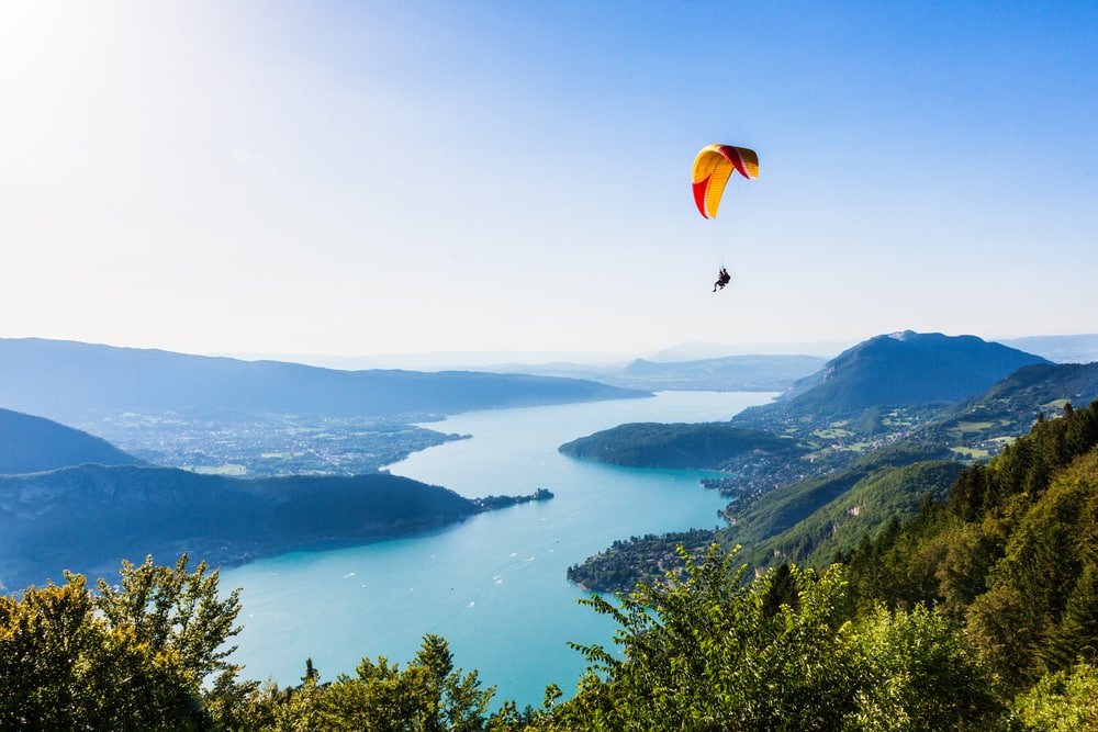 Vol en parapente